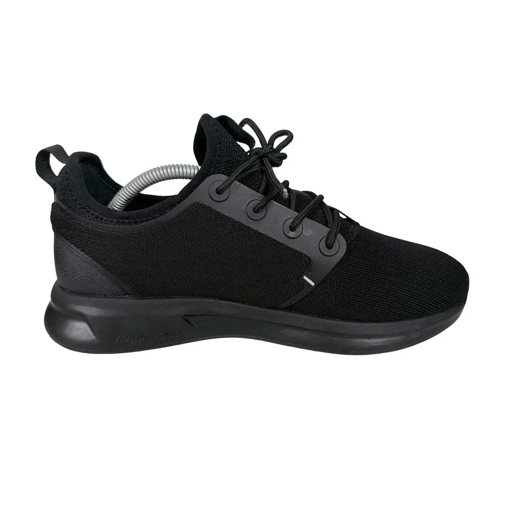 Kuru Atom Mens Size 10 Black Athletic Running Walking Waterproof Shoes Sneakers